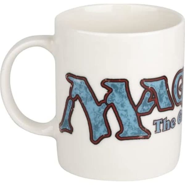 Mugg - KONIX - Magic The Gathering - Keramik - 320 ml - Vintage design - Vit