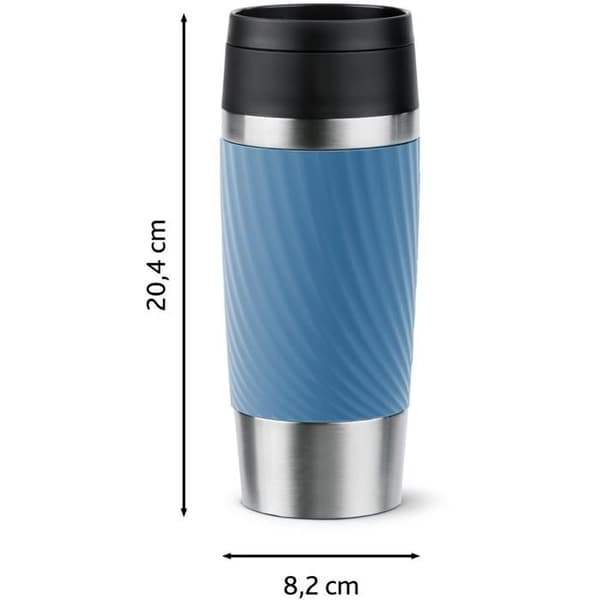 Tefal N2024510 TRAVEL MUG TWIST Resekopp 0,36 l blå