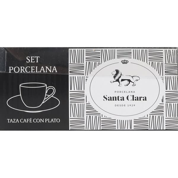 Kaffesæt Santa Clara 90 ml (6 enheder)