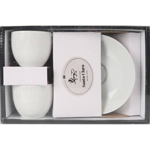 Kaffesæt Santa Clara 90 ml (6 enheder)