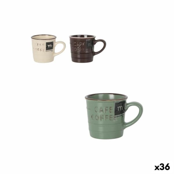 Te- og kaffekop La Mediterránea Sweet farm 80 ml (36 Enheder)