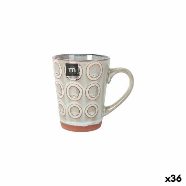 Mugg La Mediterránea Almudena Grå 330 ml (36 antal)