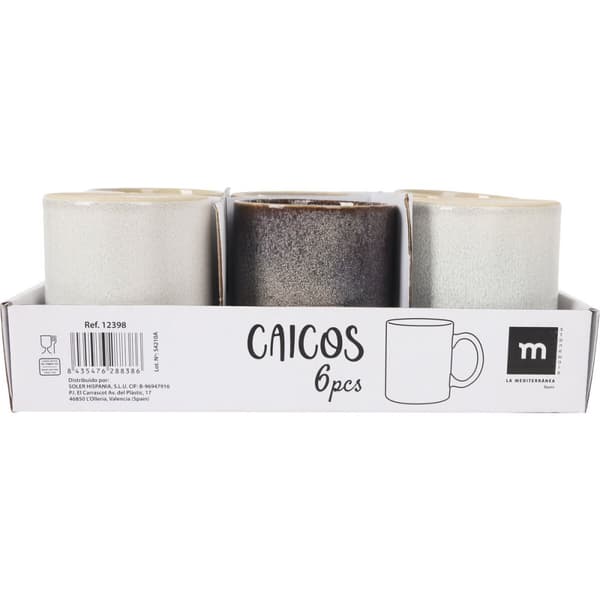 Krus La Mediterránea Caicos Rektangulær 300 ml (24 enheter)