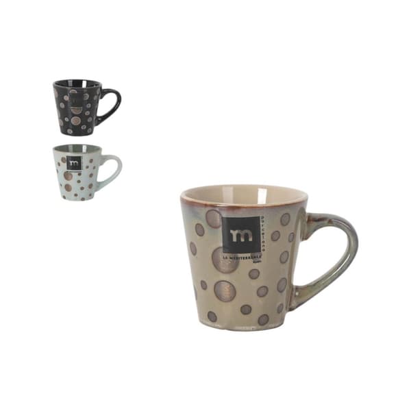 Tee- ja kahvikuppi La Mediterránea 100 ml kuu (36 Osaa)