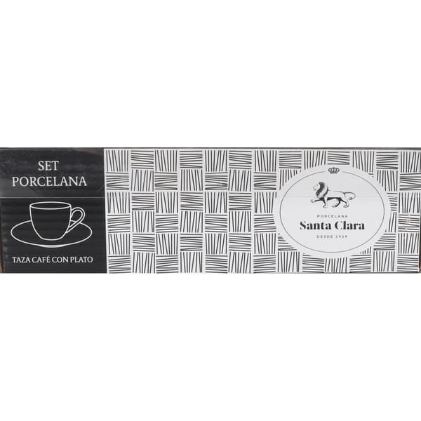 Kahvisetti Santa Clara 90 ml (6 osaa)