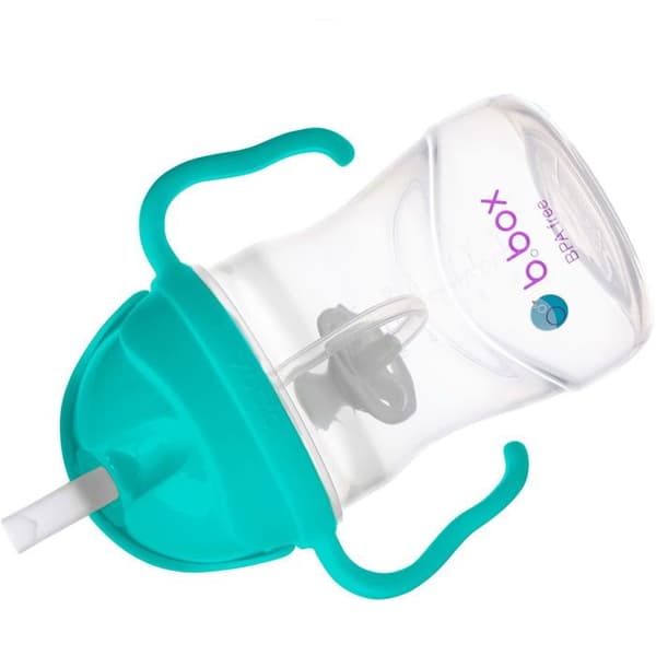 B.Box mugg med sugrör grön jade 240 ml
