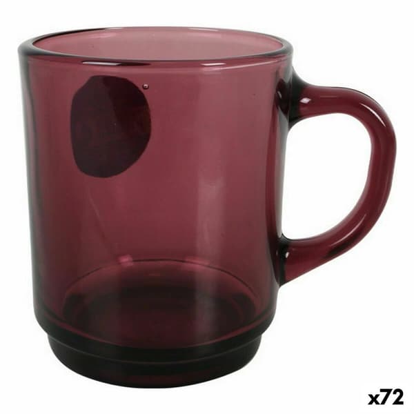 Koppar Duralex Versailles Stapelbara Purpur 260 ml (72 Antal)