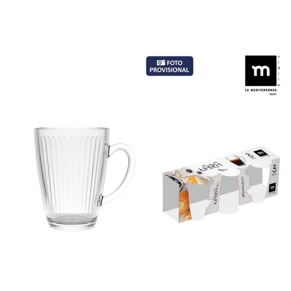 Koppset La Mediterránea Naira 3 Delar (24 antal)