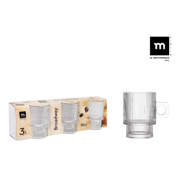 Mukisetti La Mediterránea Broadway 3 Kappaletta (24 osaa)