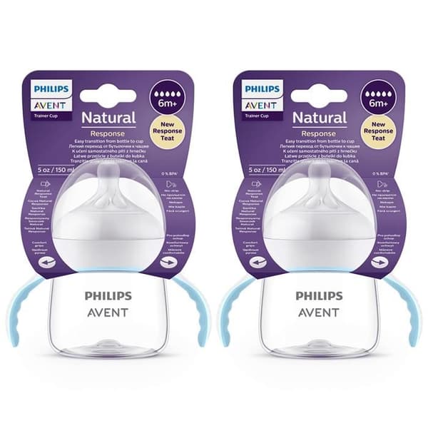 2x PHILIPS AVENT TRÄNINGSMUGG SCF263/61 NATURLIGT SVAR 150ML 6M+