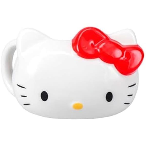 Hello Kitty Mugg - PALADONE - Keramik - 300 ml - Återanvändbar - Tål diskmaskin