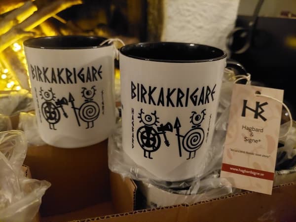 Mug: Birkakrigare - Hagbard & Signe - Viking Art Collection