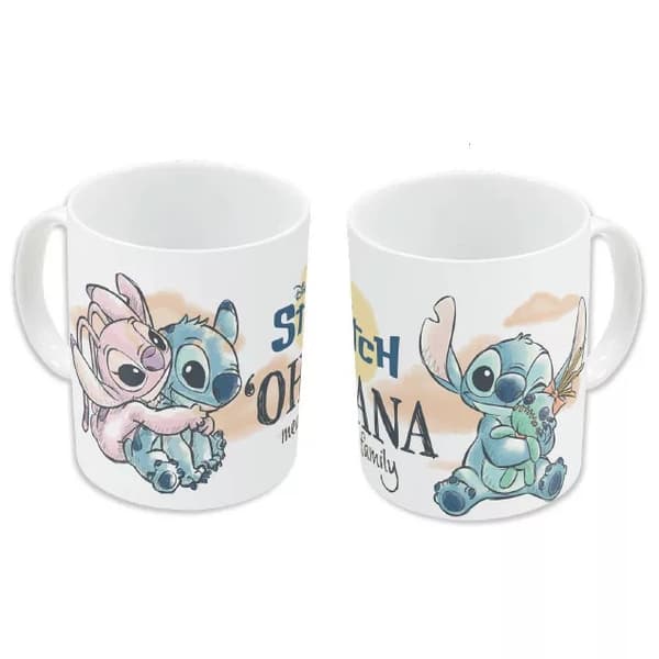 Porslinsmugg Disney Lilo och Stitch Familj