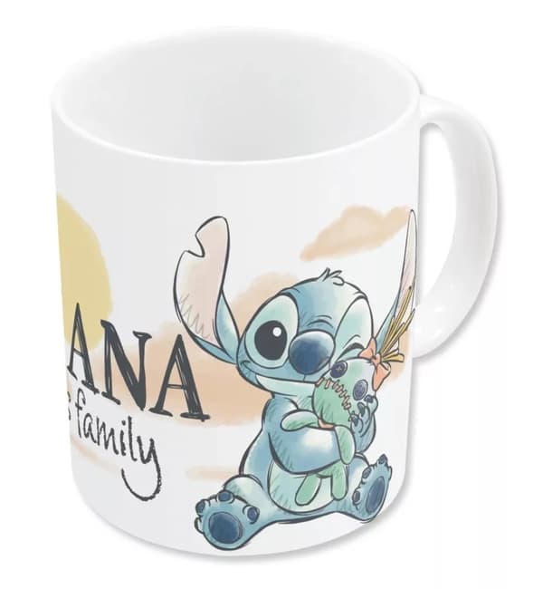 Porslinsmugg Disney Lilo och Stitch Familj