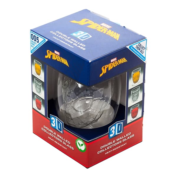 Marvel Spiderman Double walled 3D tumbler