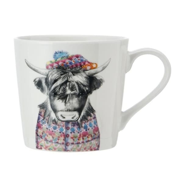 Tipperleyhill Tasse i porslin med Highland-kvacksprint 380 ml - Mikasa
