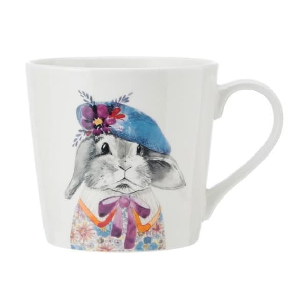 Tipperleyhill Tasse i porslin med kanintryck 380 ml - Mikasa