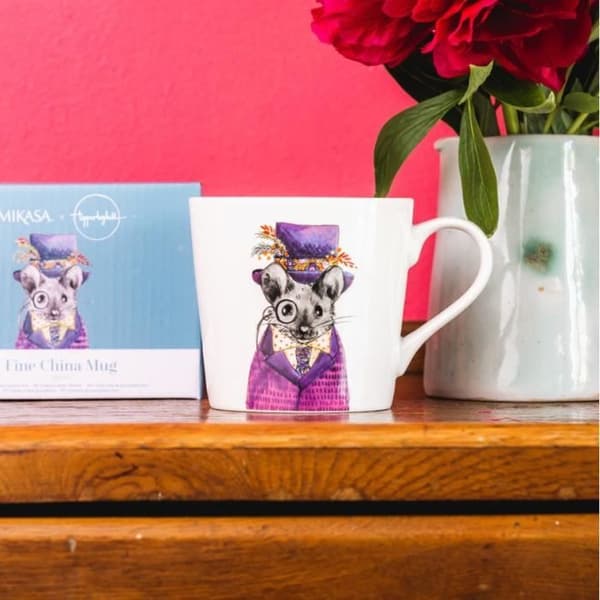Tipperleyhill Tasse i porslin med musmönster 380 ml - Mikasa