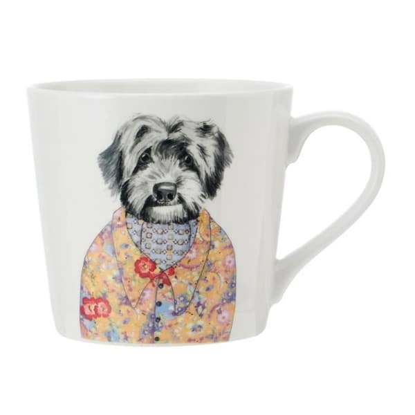 Tipperleyhill Tasse i porslin med hundtryck 380 ml - Mikasa
