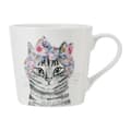 Miniatyrbild 1 av 2: Tipperleyhill Tasse i porslin med katttryck, 380 ml - Mikasa