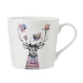 Miniatyrbild 1 av 2: Tipperleyhill Tasse i porslin med tryck av älg 380 ml - Mikasa