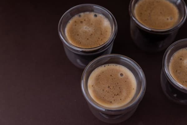 Mugg - kopp - mazagran La cafetiere - LCDWJESPRES4PC - Jack Set med 4 dubbelväggiga espressokoppar