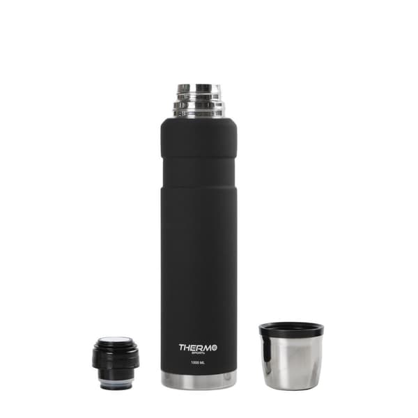 Termos ThermoSport Svart 1 L (6 antal)