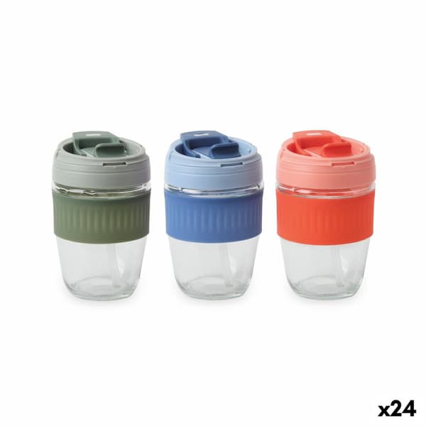 Termosmugg med lock Bewinner 380 ml (24 antal)