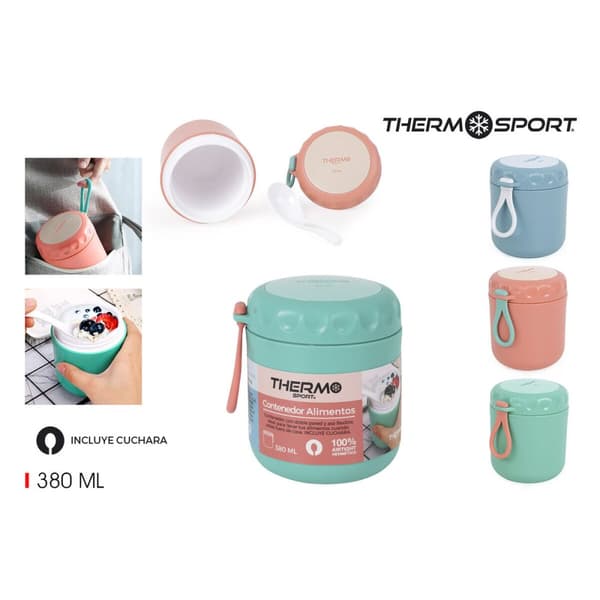 Fødevaretermometer ThermoSport 380 ml 9 x 9 x 11,5 cm (12 enheder)