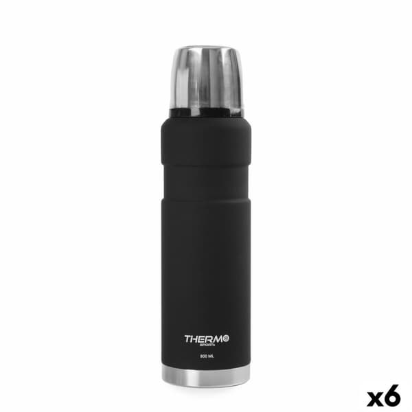 Termos ThermoSport Svart 0,8 L (6 antal)