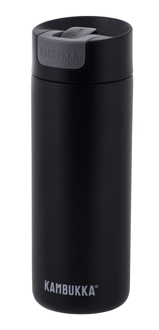 Kambukka Olympus Matte Black - termisk mugg, 500 ml