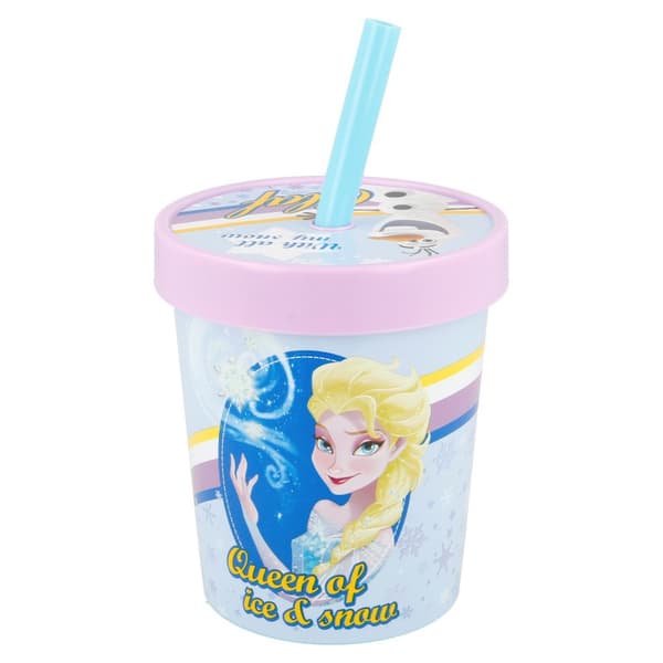 Frozen-Glassmuggmedsugrör560ml