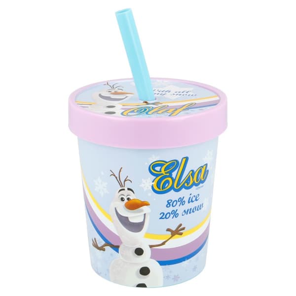 Frozen-Glassmuggmedsugrör560ml