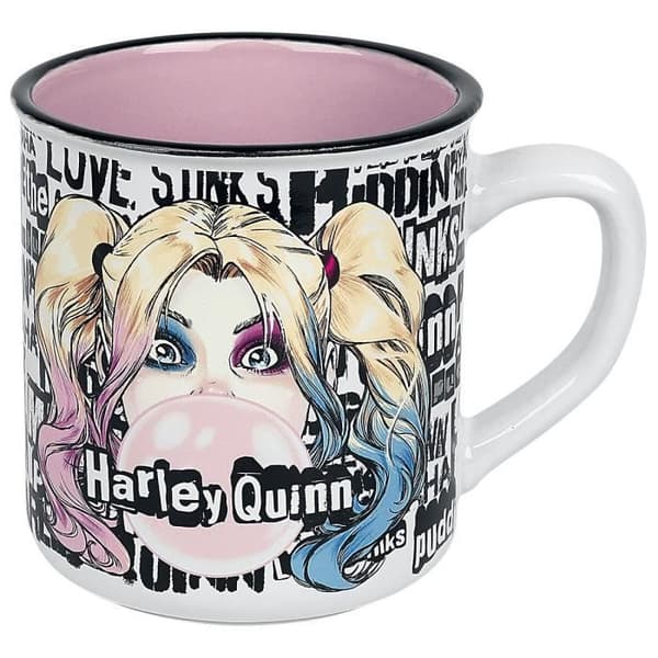 Harley Quinn Harley unisex mugg flerfärgad