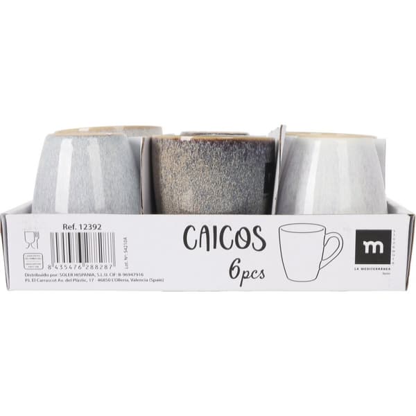 Puodelis La Mediterránea Caicos 200 ml (36 Osaa)