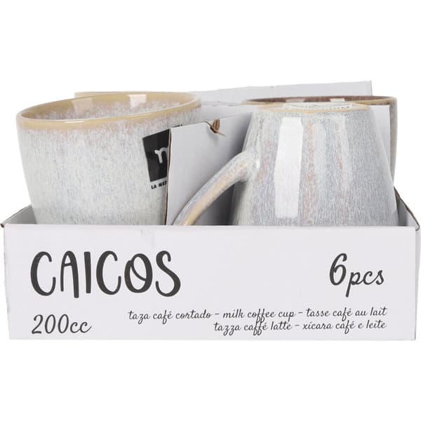 Puodelis La Mediterránea Caicos 200 ml (36 Osaa)