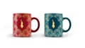 Miniatyrbild 1 av 3: Mugg - kopp - mazagran Bialetti - FW2022033 - Set med 2 Deco Glamourmuggar, Porslin, 330 ML