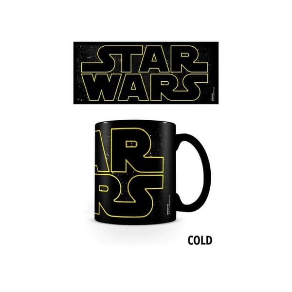 Thermoreactive Mug Star Wars Characters Logo Pause Canap Noir