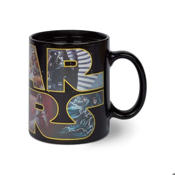 Thermoreactive Mug Star Wars Characters Logo Pause Canap Noir