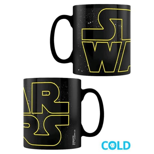 Thermoreactive Mug Star Wars Characters Logo Pause Canap Noir