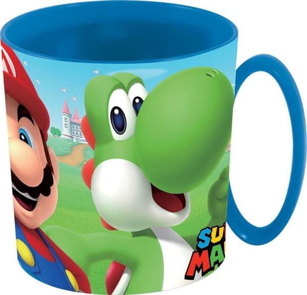 Mugg - Super Mario - Barn - Melamin - 350 ml - Tål maskindisk