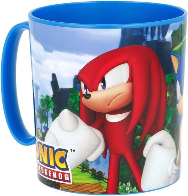 Mugg - Sonic - Barn - Melamin - 350 ml - Tål diskmaskin