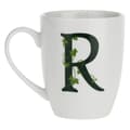 Miniatyrbild 3 av 3: Mugg - kopp - mazagran La porcellana - P00350149R - Mugg Bokstav R, Vit