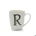 Miniatyrbild 1 av 3: Mugg - kopp - mazagran La porcellana - P00350149R - Mugg Bokstav R, Vit