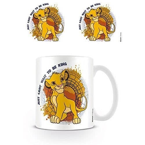 Mugg - DISNEY - Lion King - 300 ml - Keramik - Tål diskmaskin - Barn