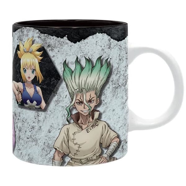 Mugg - ABYstyle - DR STONE - 320 ml - Keramik - Mikrovågsugn och diskmaskin-säker