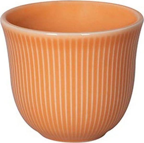 Mugg - kanna - mazagran Loveramics - 0700000714 - Bryggare - Mugg 80ml - Relieff degustationkanna - Orange