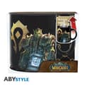 Miniatyrbild 3 av 3: Mugg med termoreaktivt tryck - WORLD OF WARCRAFT - Azeroth - 460ml - Keramik - Cylindrisk