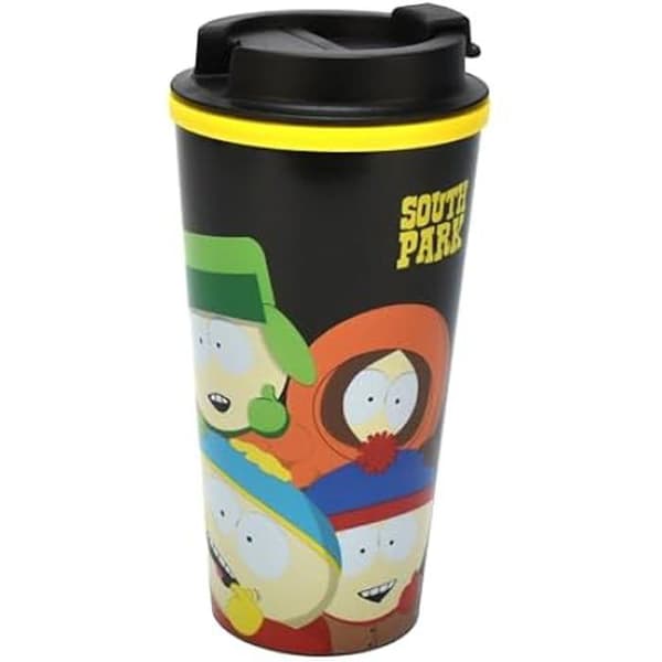 Isolerad mugg - BLUE SKY STUDIOS - South Park - 450 ml - Ikoniska karaktärer - Hållbar och praktisk