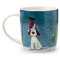 Miniatyrbild 2 av 6: Mugg - Puckator - Jan Pashley - Porslin - Hund - Rödhake - 300ml